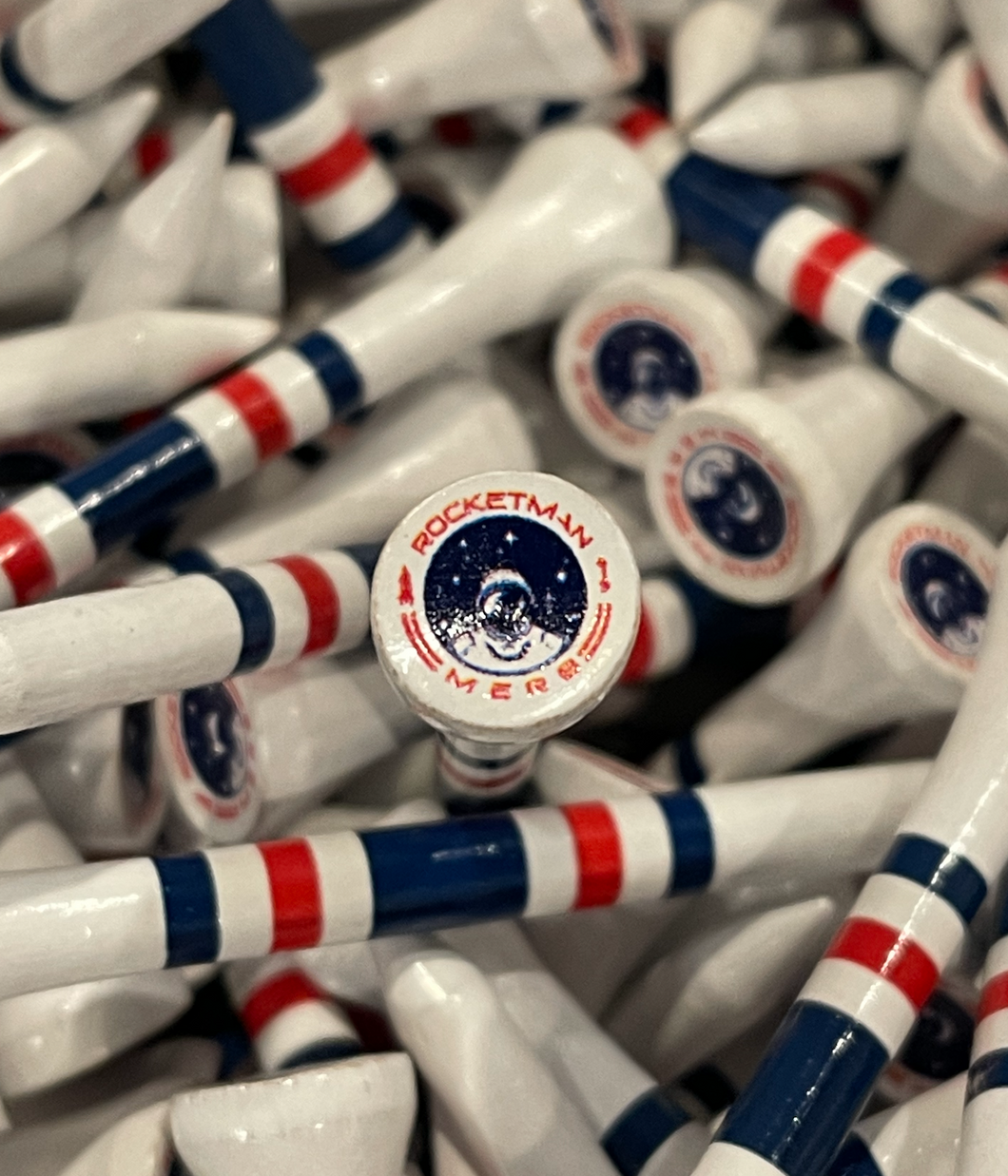 ROCKETMAN USA GOLF TEES